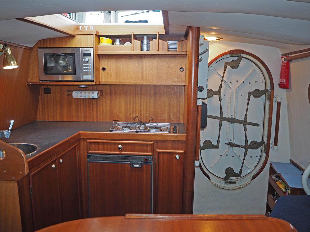 Achterkajuit, Accommodatie